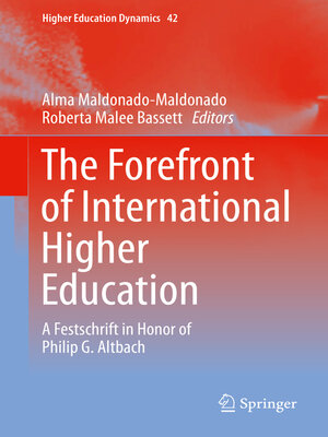 cover image of The Forefront of International Higher Education
